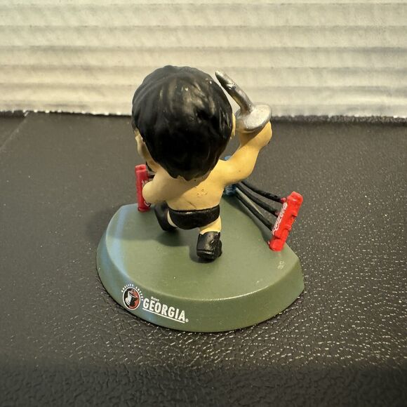 Tiger Jeet Singh Japanese Mini Big Head Wrestling Figure AJPW Georgia Coffee 1” - Picture 3 of 6